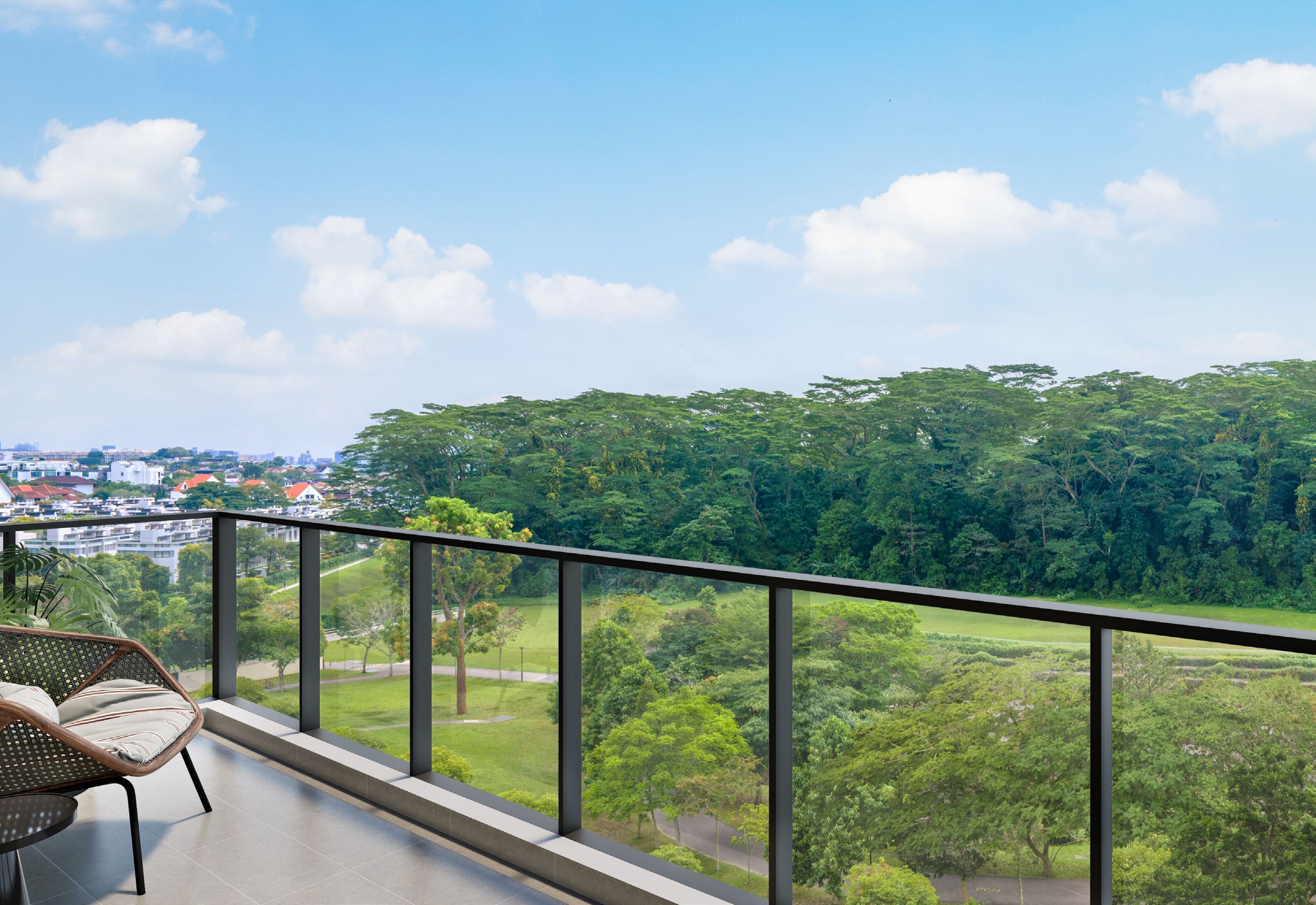Amberwood at Holland balcony greenery view