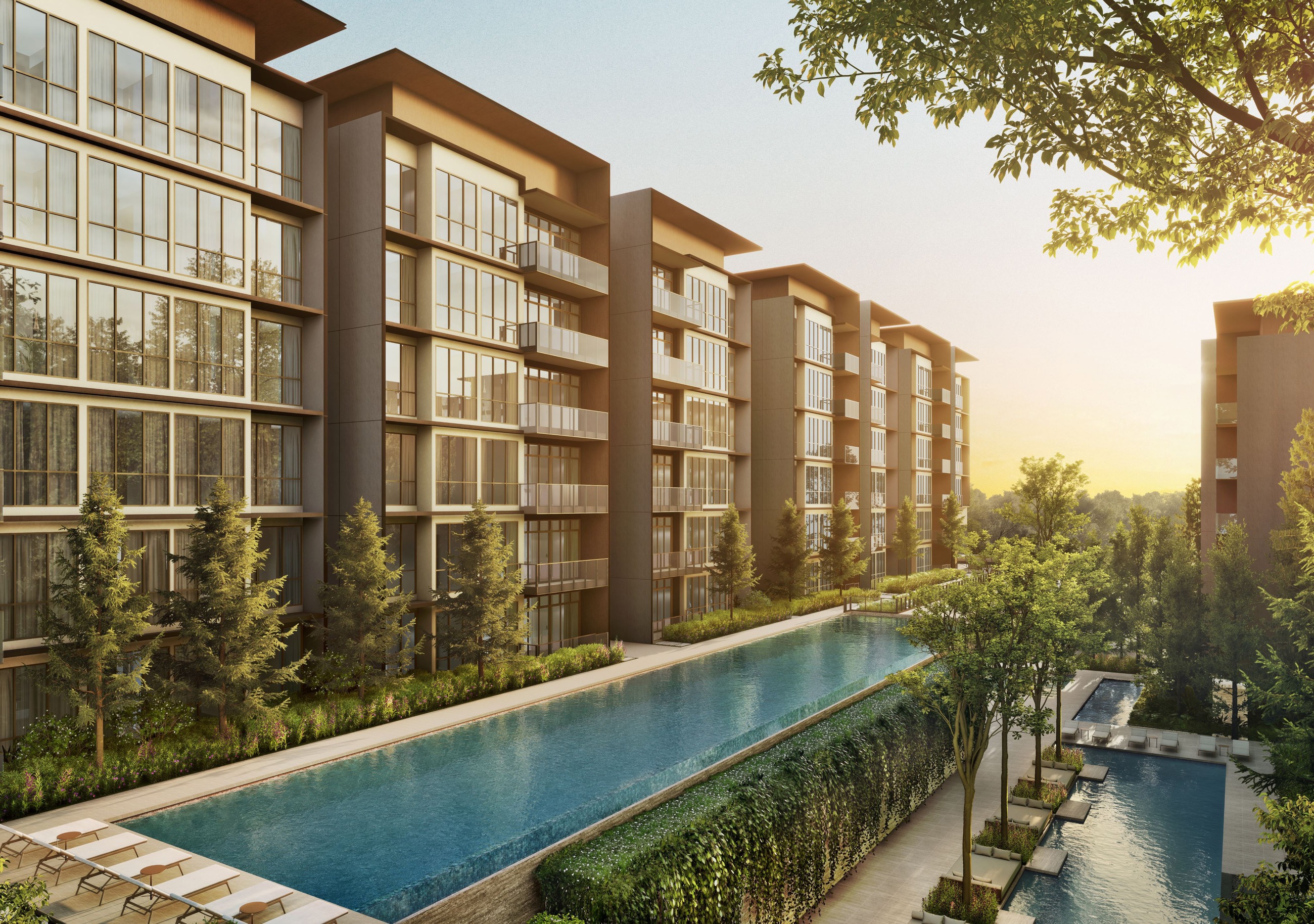 Amberwood at Holland pool view