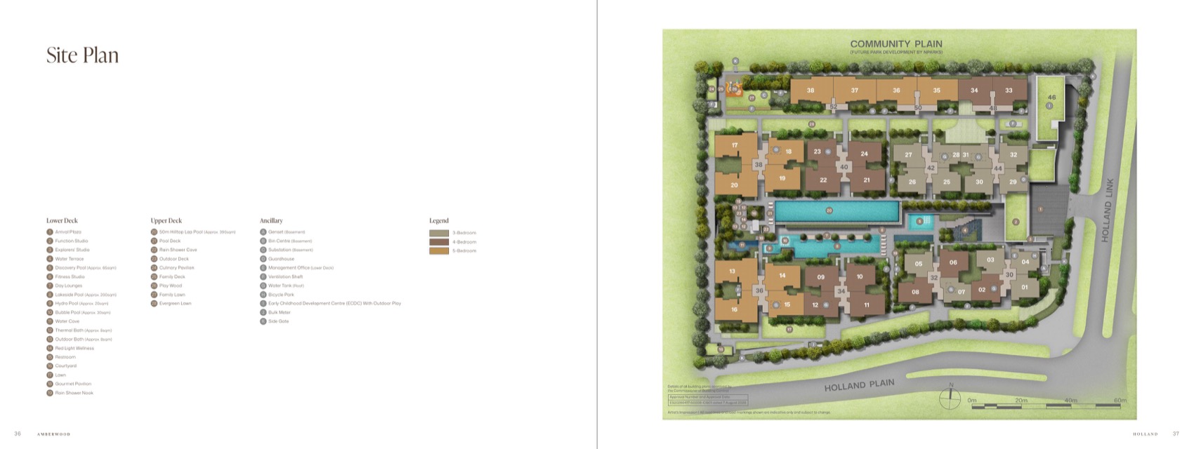 Amberwood at Holland site plan