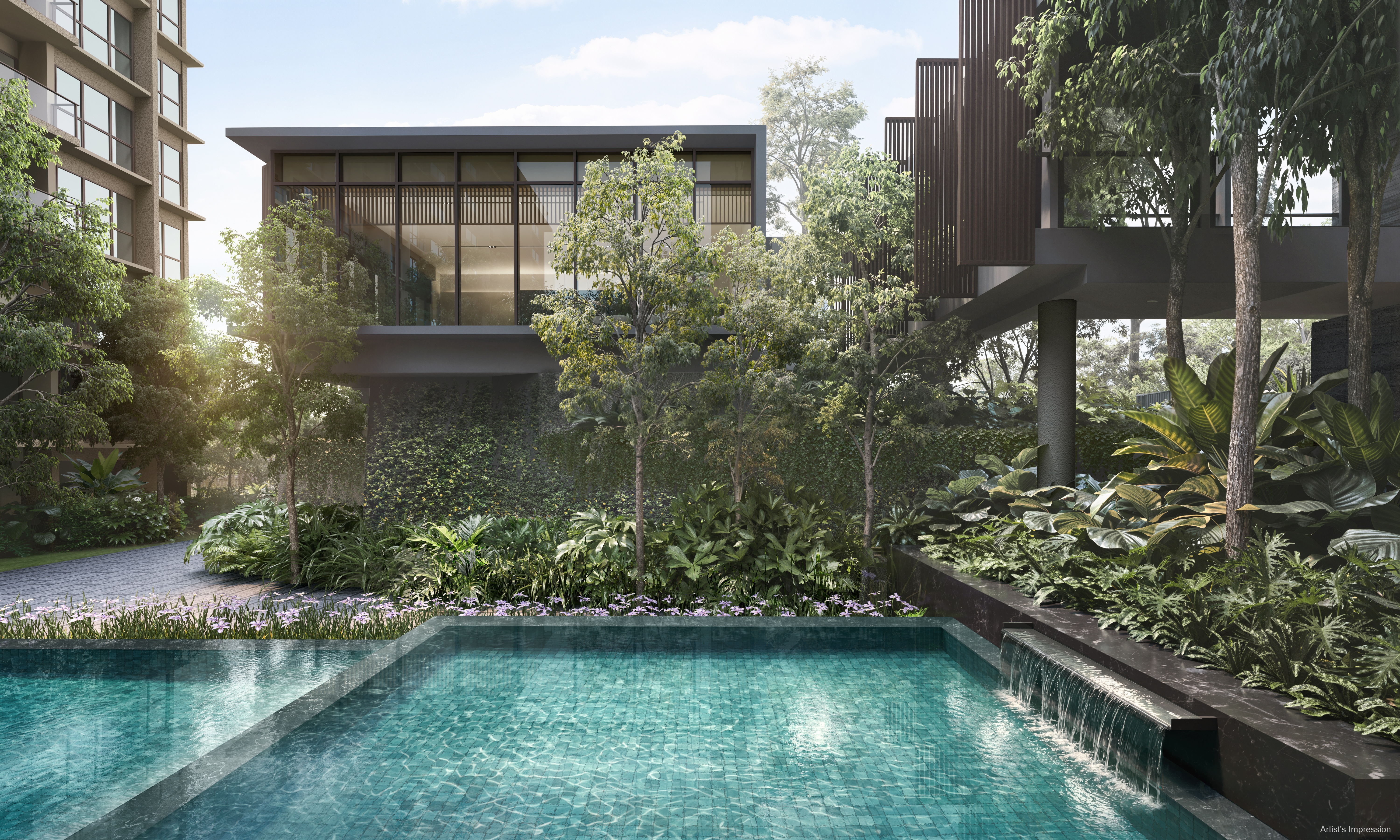 Dunearn House club facility render