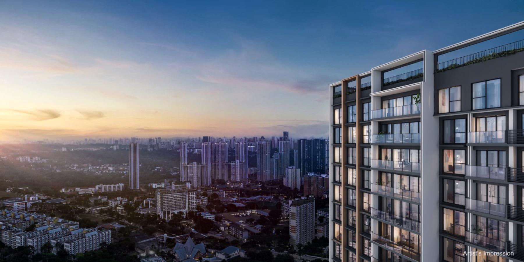 Hudson Place Residences project render