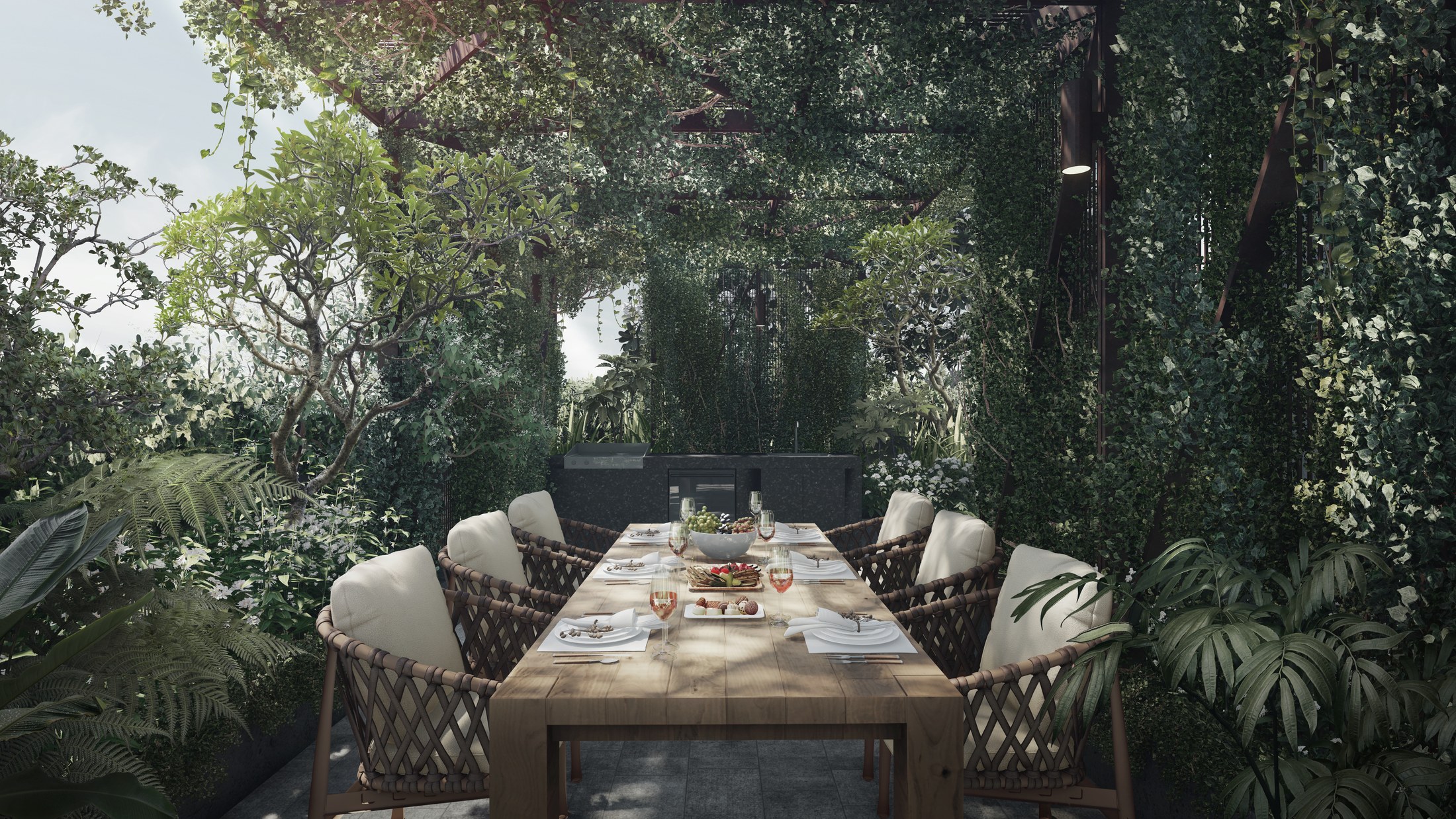 Jervois Prive dining pavilion