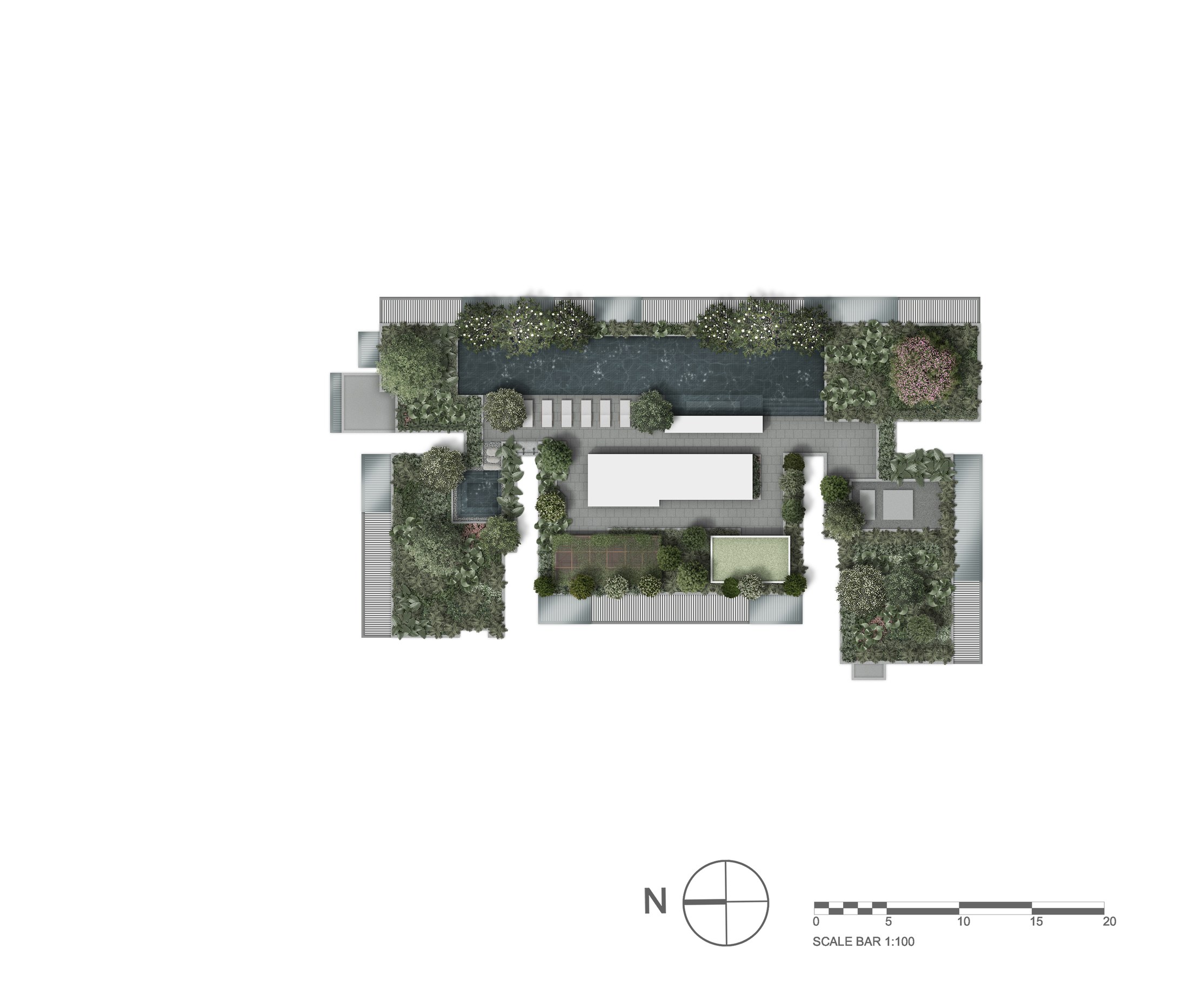 Jervois Prive roof plan