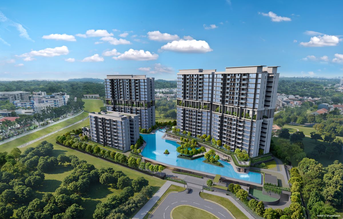 Lentor Gardens Residences exterior view