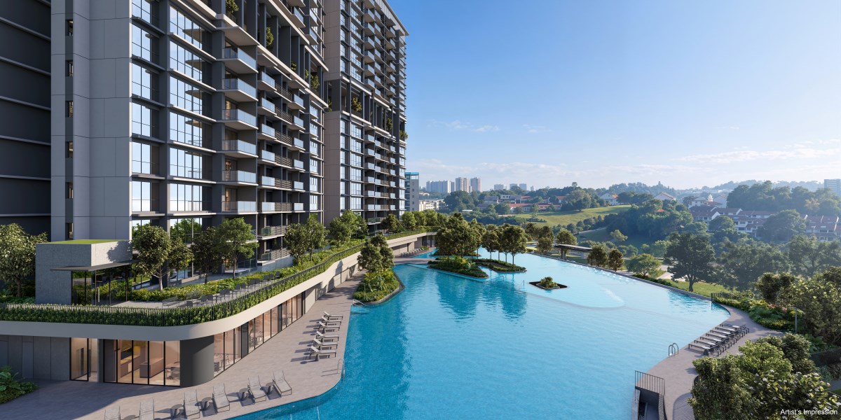 Lentor Gardens Residences landscape view