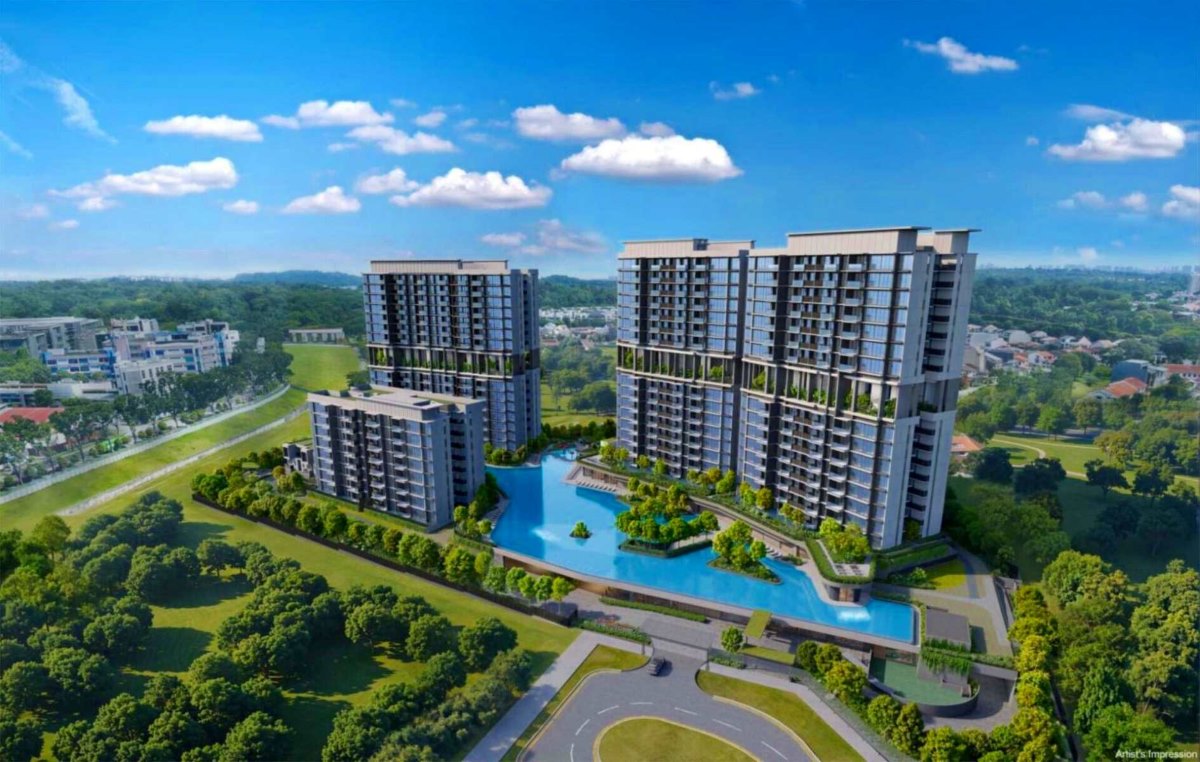 Lentor Gardens Residences project render