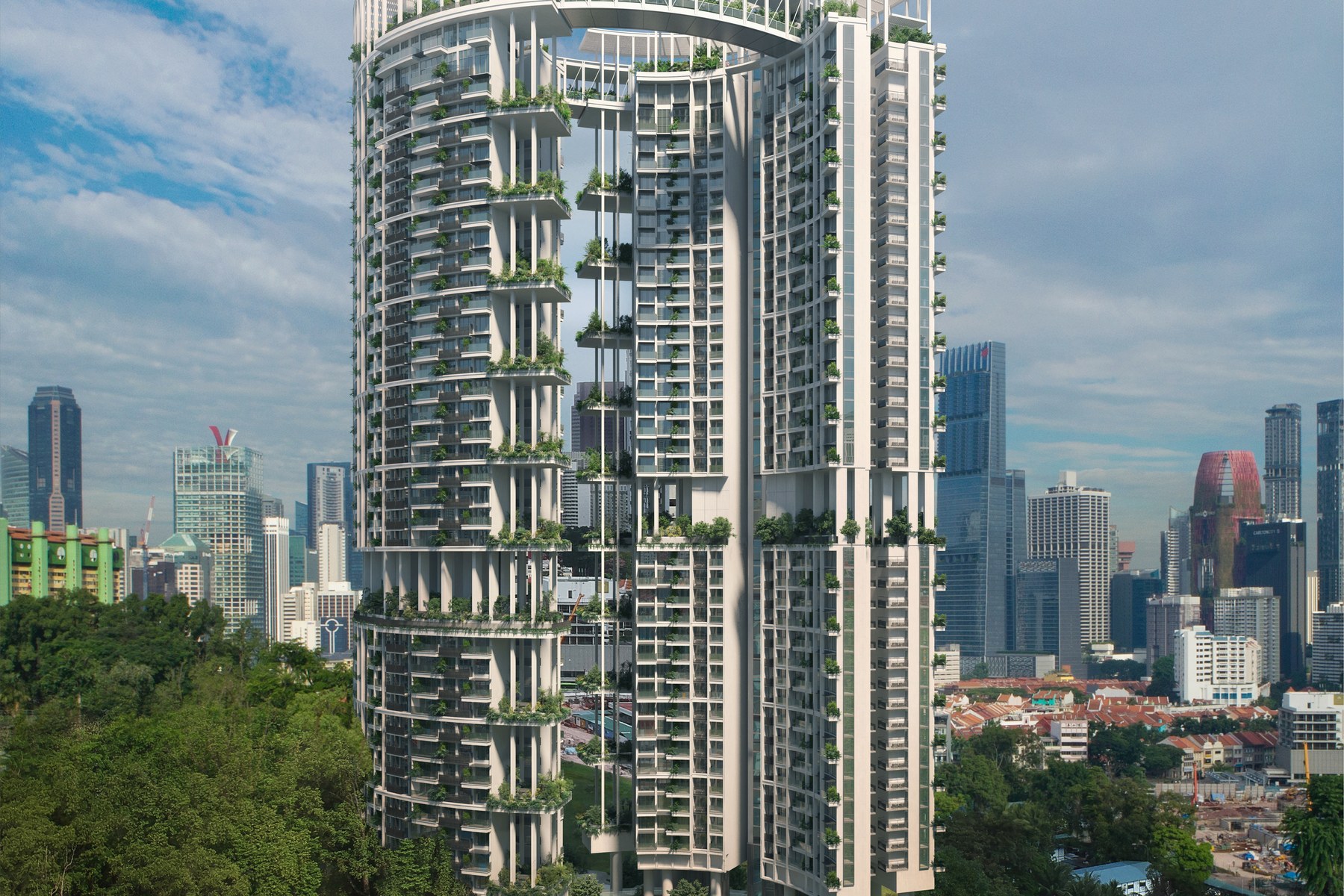 One Pearl Bank tower view