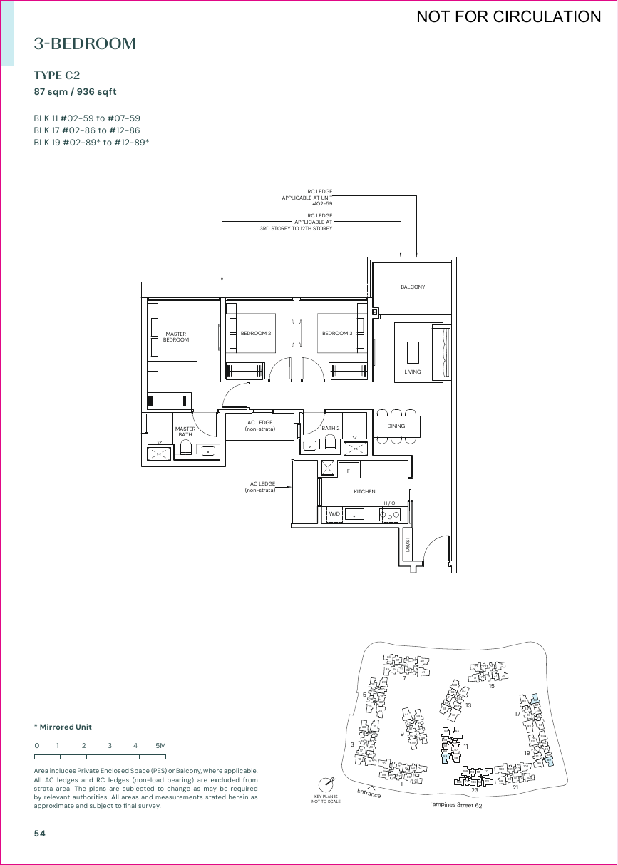 Parktown Residence 3-Bedroom / Premium floorplan 2