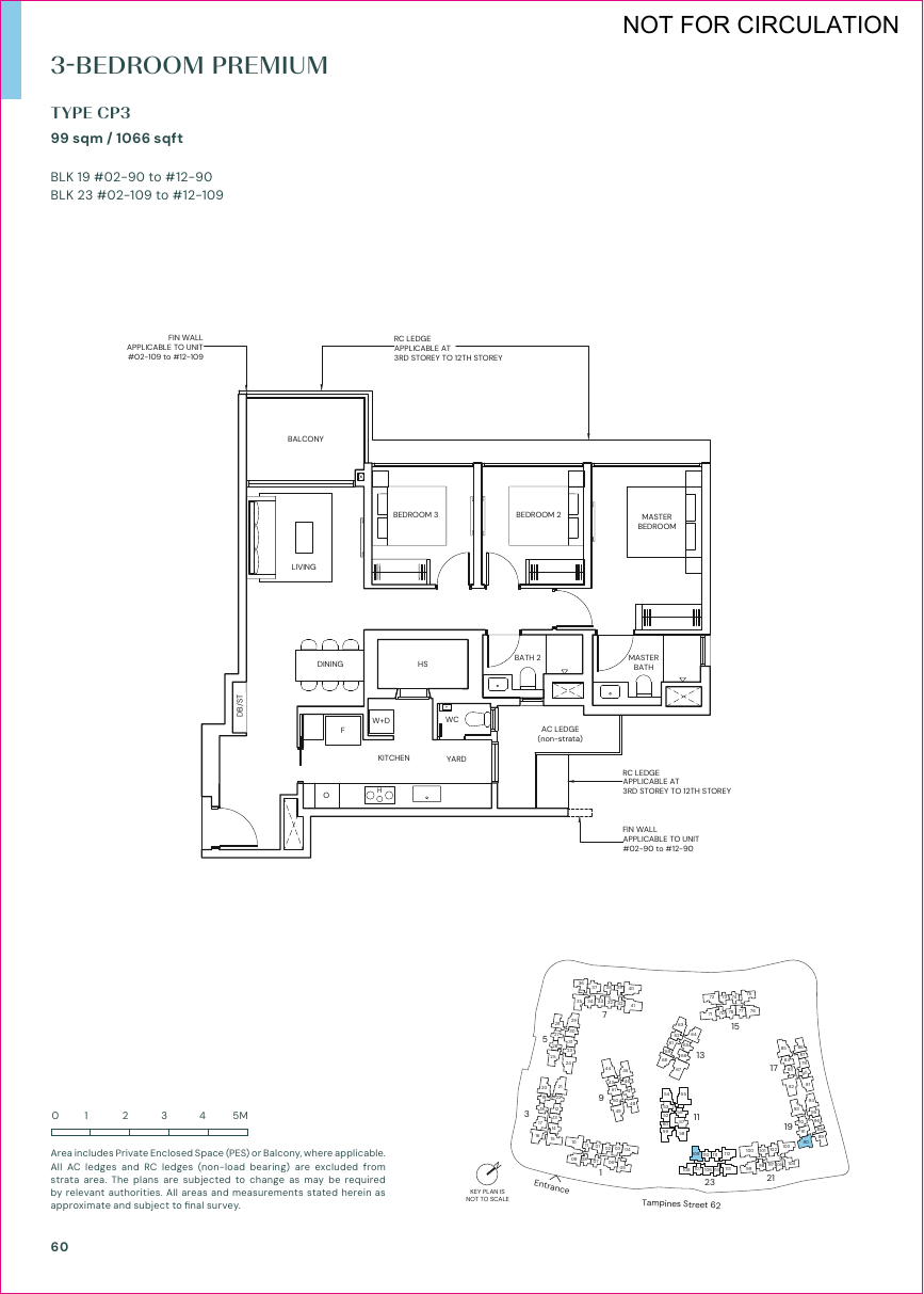 Parktown Residence 3-Bedroom / Premium floorplan 8