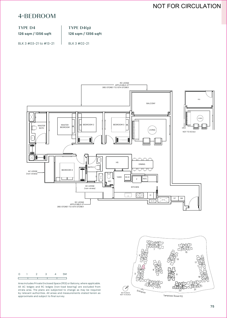 Parktown Residence 4-Bedroom / Premium floorplan 4