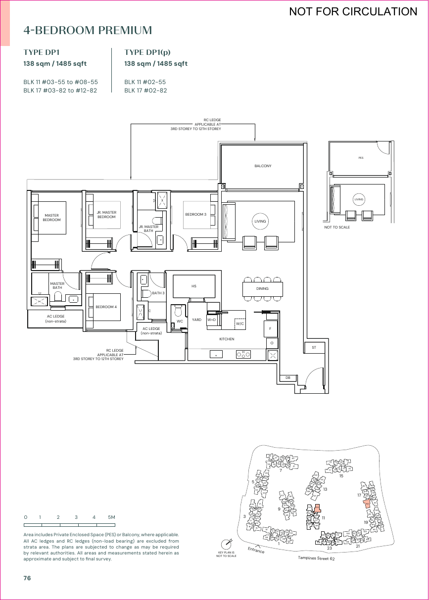 Parktown Residence 4-Bedroom / Premium floorplan 5