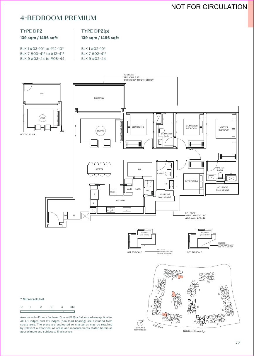 Parktown Residence 4-Bedroom / Premium floorplan 6