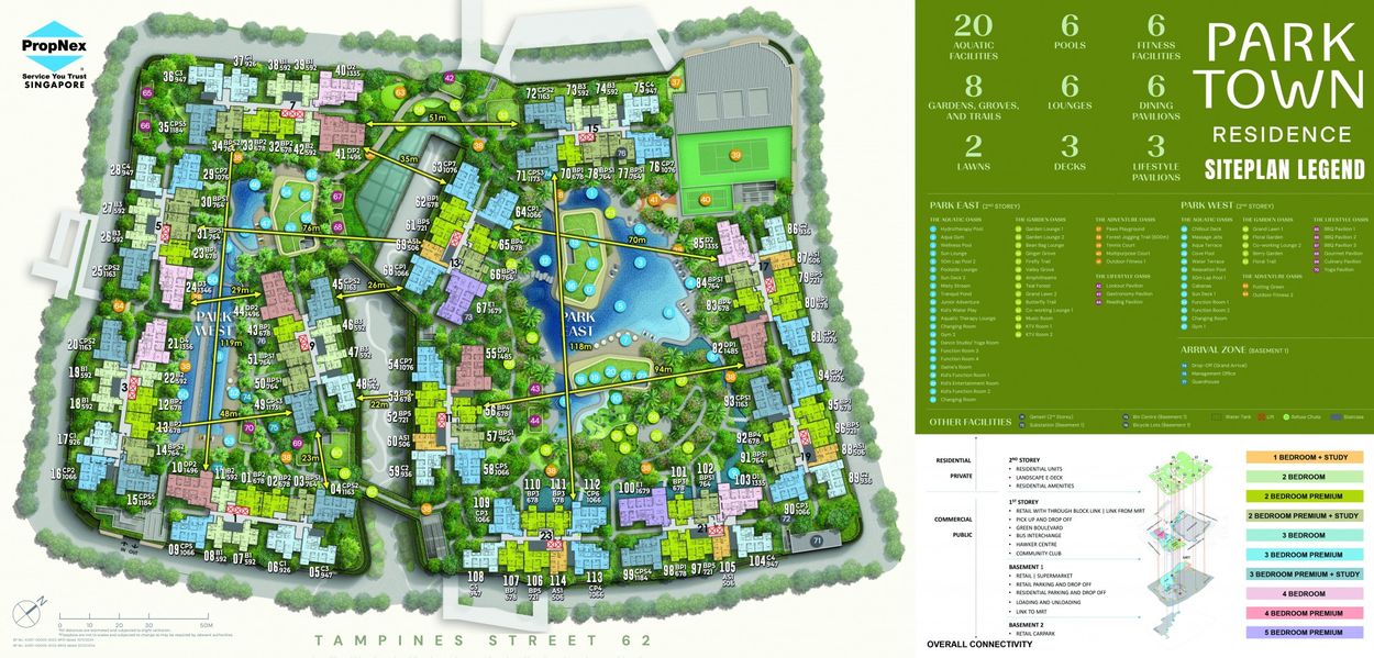 Parktown Residence site plan