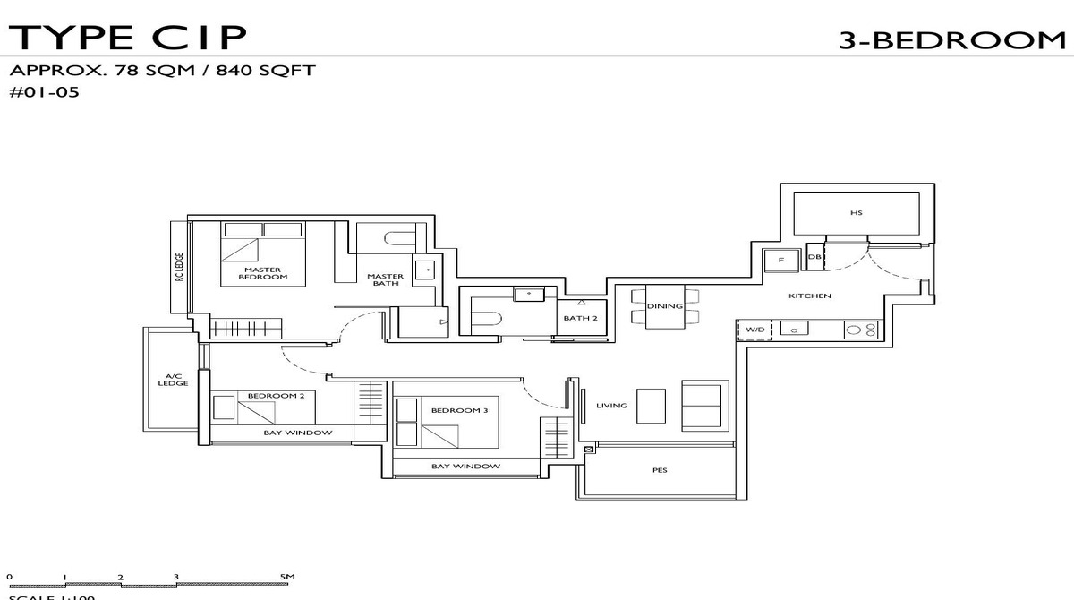 Sophia Meadow 3 bedroom floorplan preview