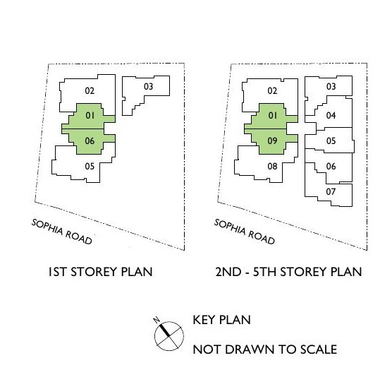 Sophia Meadow key plan