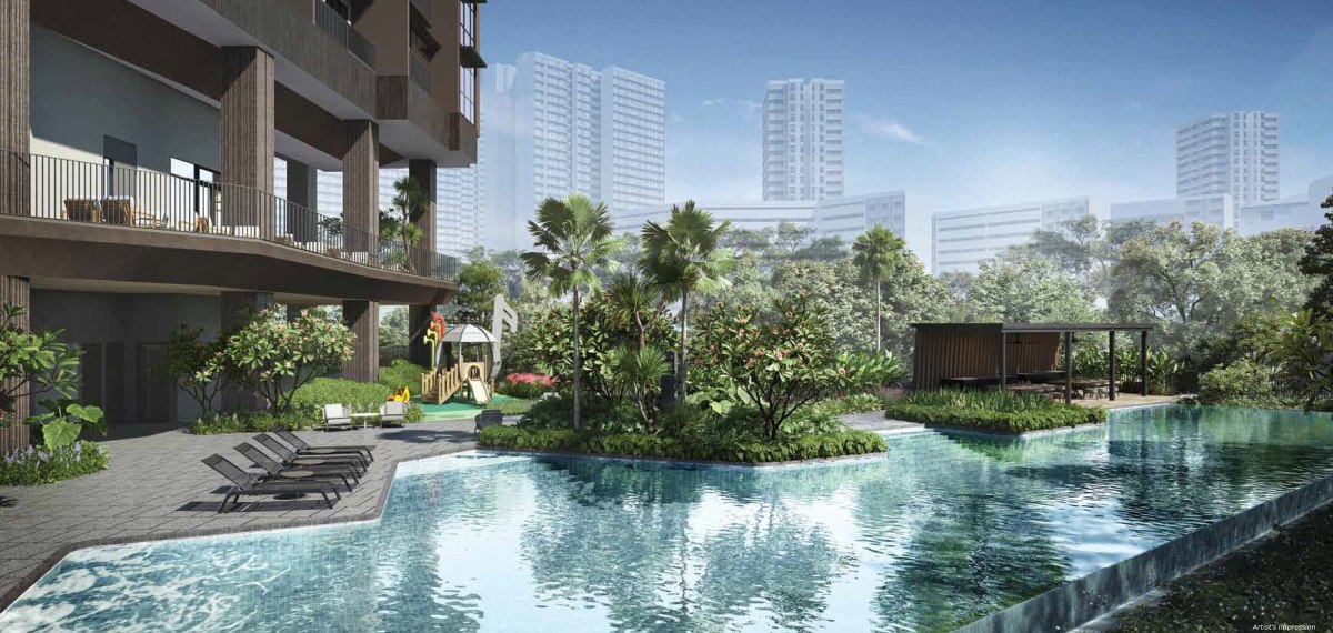 The Arcady at Boon Keng exterior render