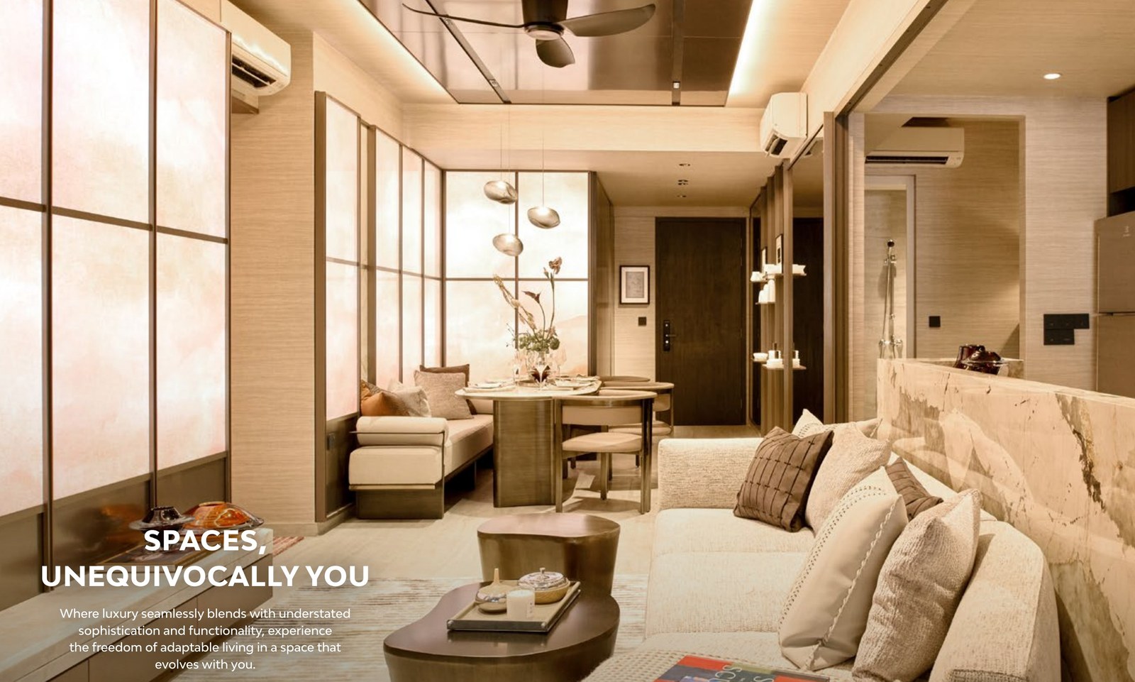 The Collective at One Sophia 3 bedroom luxury visual
