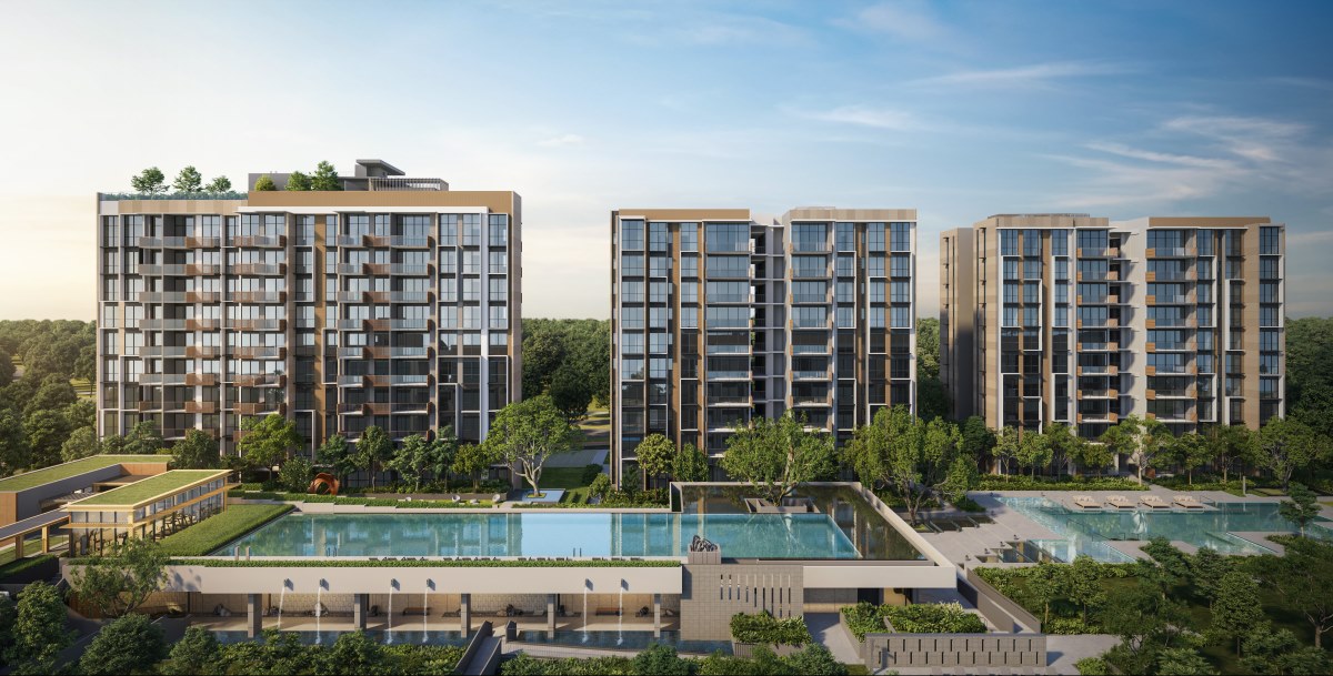 The Sen residential blocks and deck