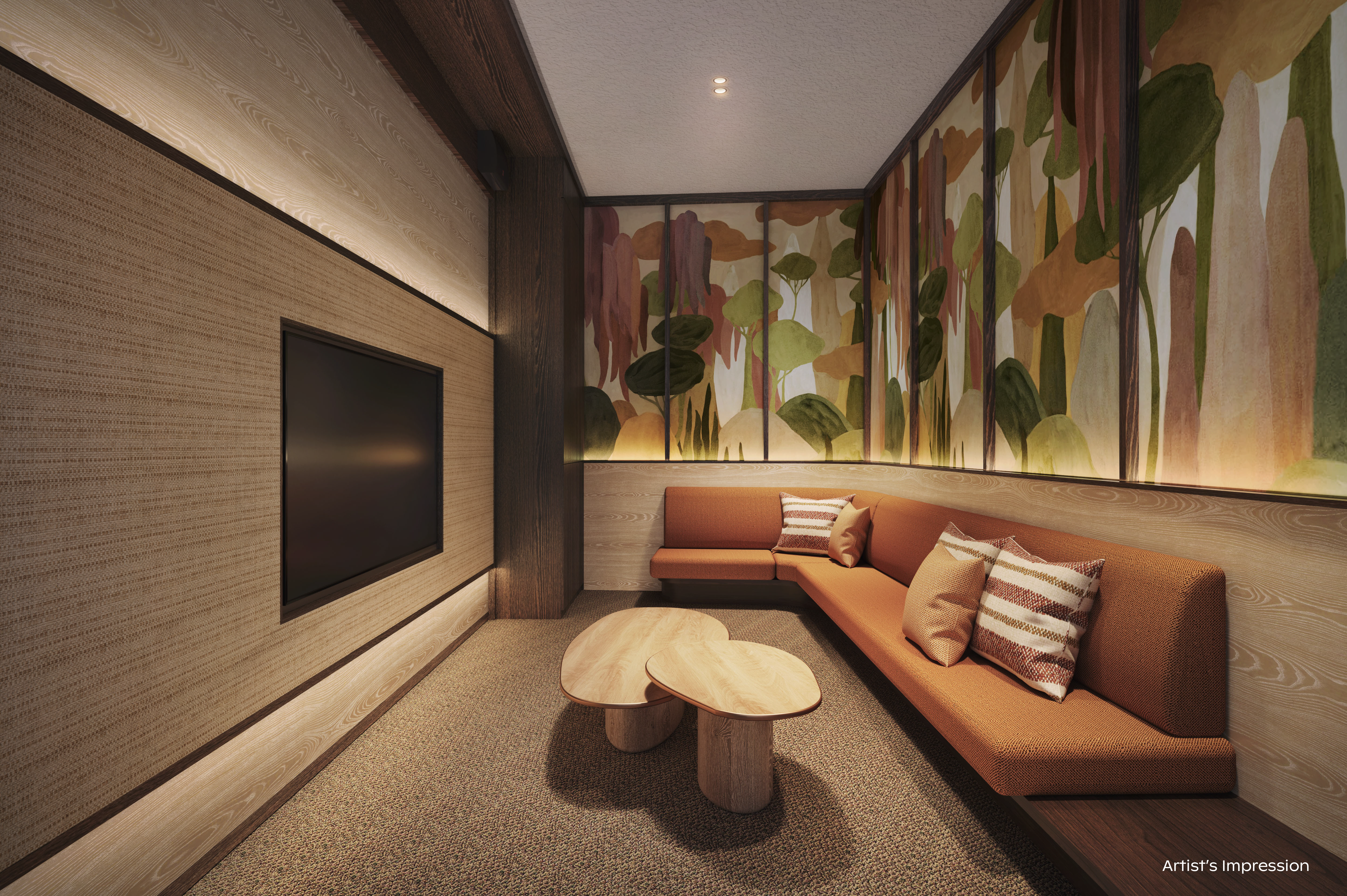 Thomson Reserve entertainment room