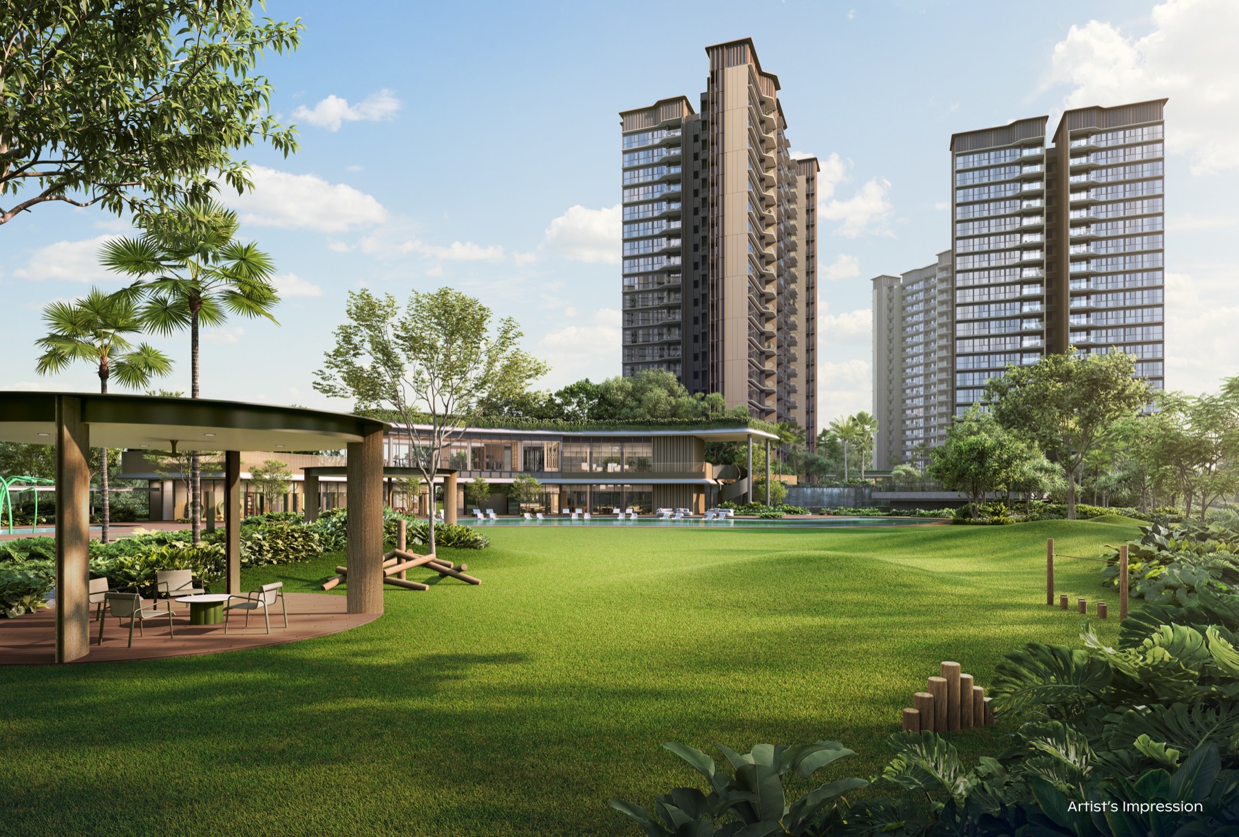 Thomson Reserve grand lawn