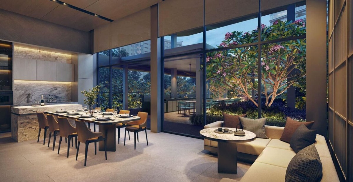 Union Square Residences interior render