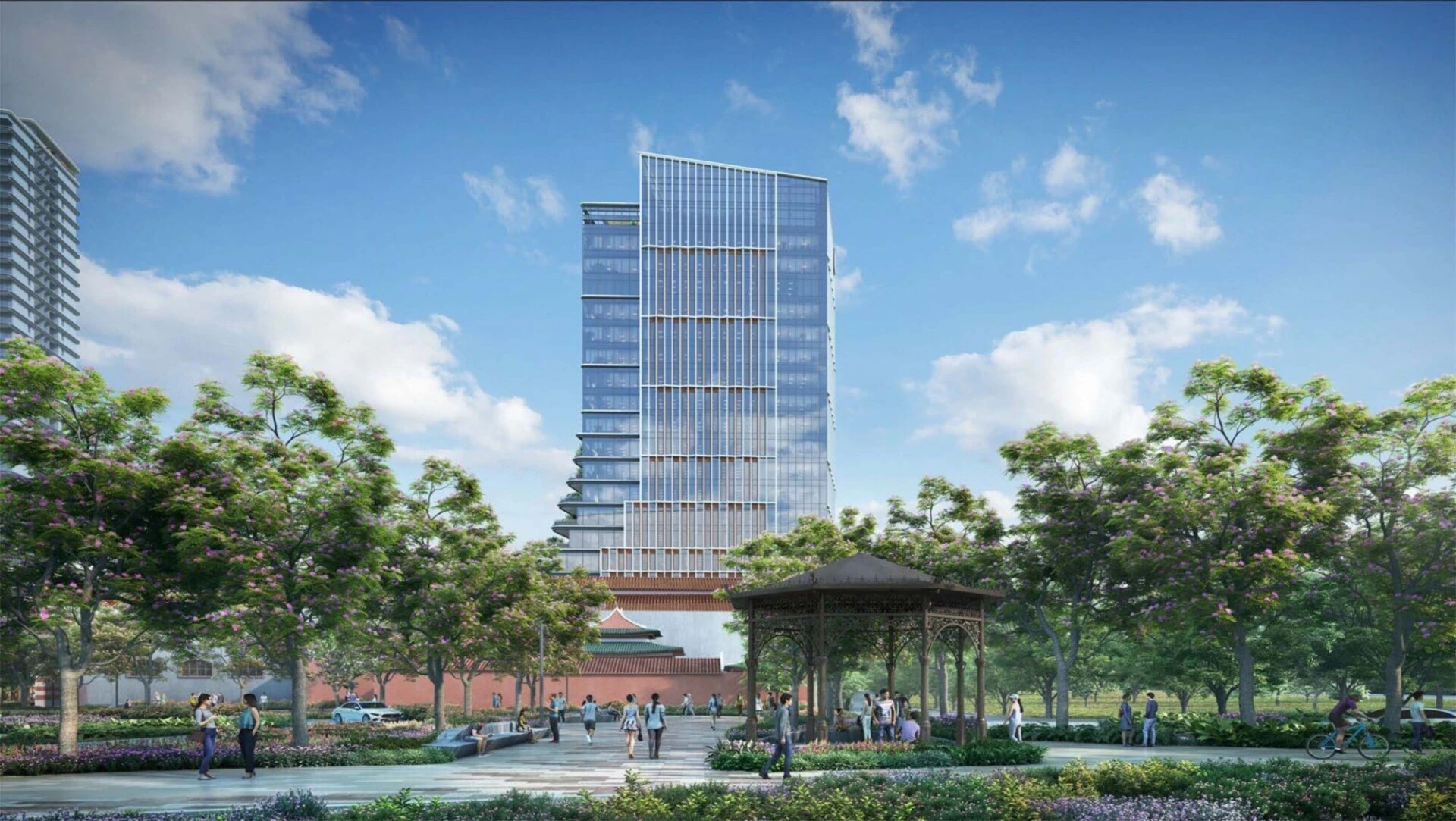 Union Square Residences exterior render