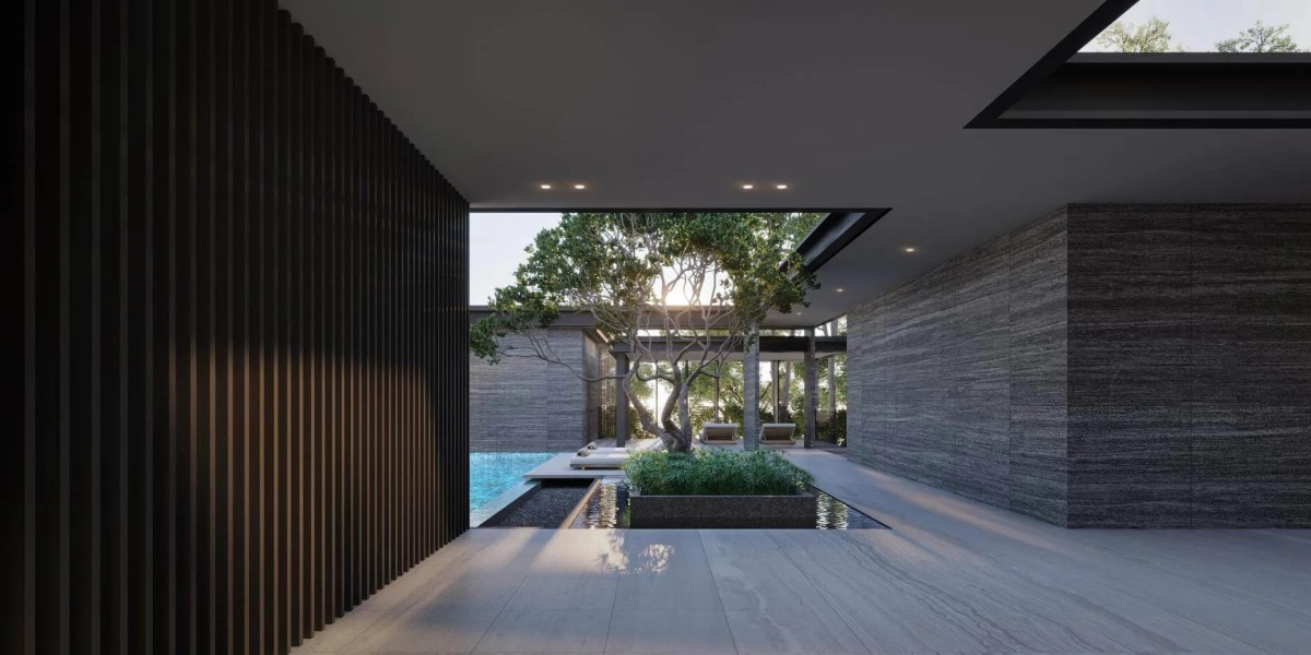 Upperhouse exterior perspective