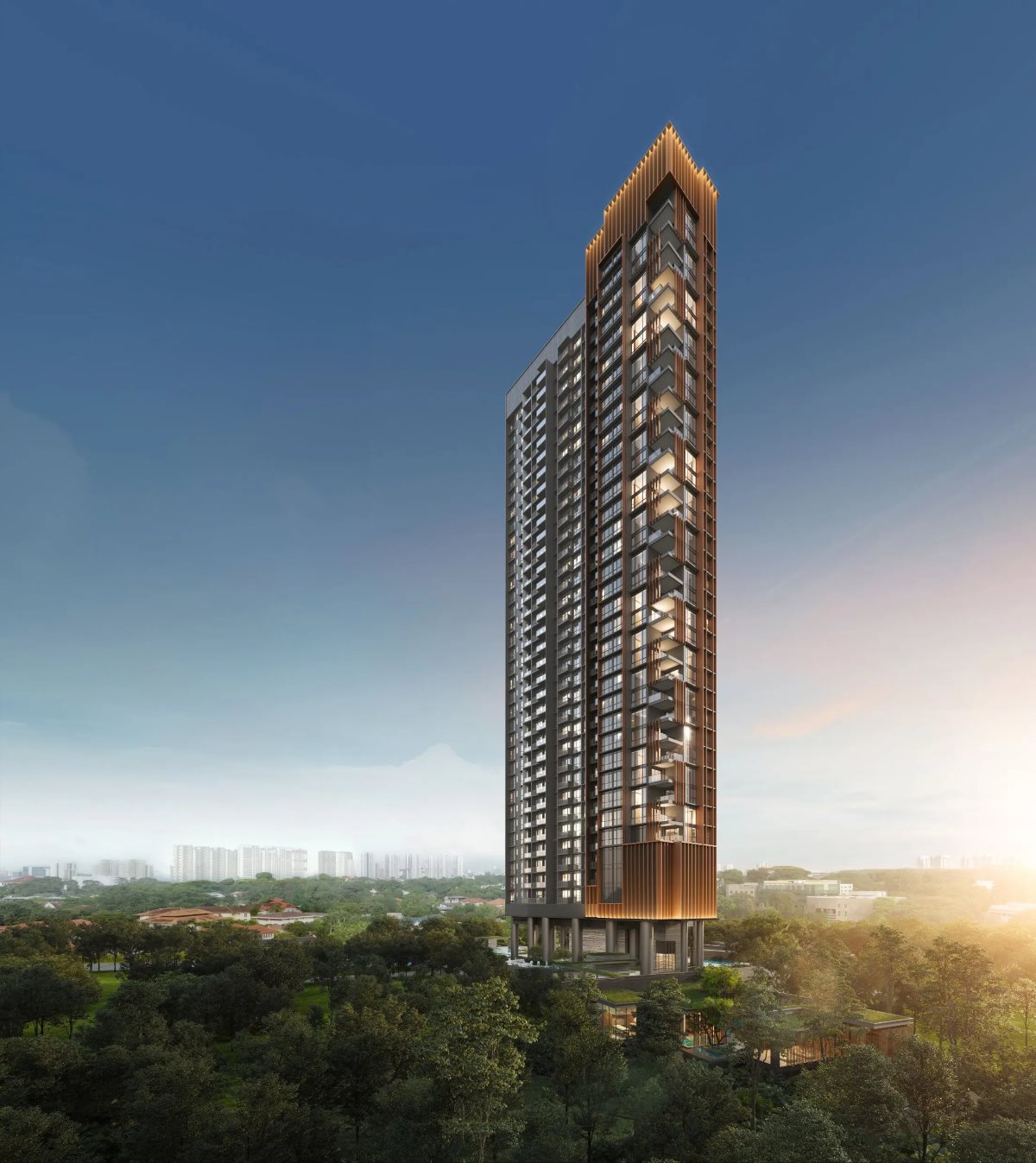 Upperhouse tower perspective