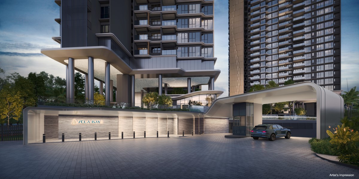 Vela Bay exterior view