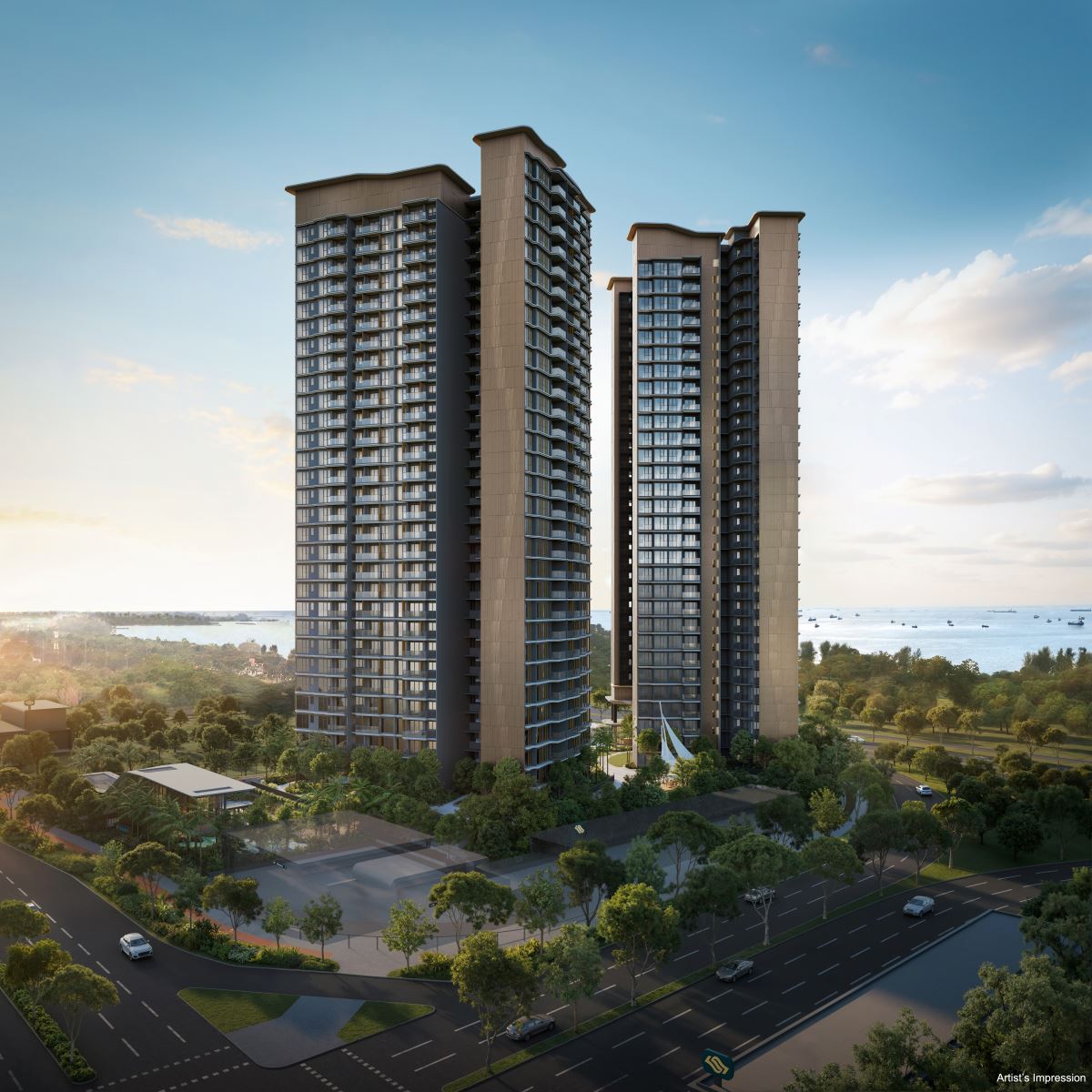 Vela Bay exterior view